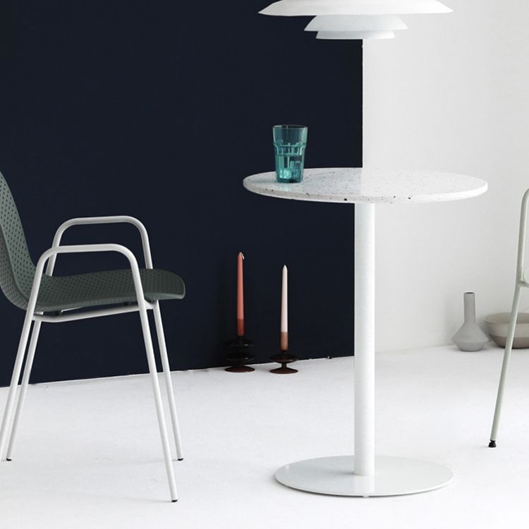 Tavolo da pranzo rotondo tavolo da semplicità stile piedistallo mobili casual per casa