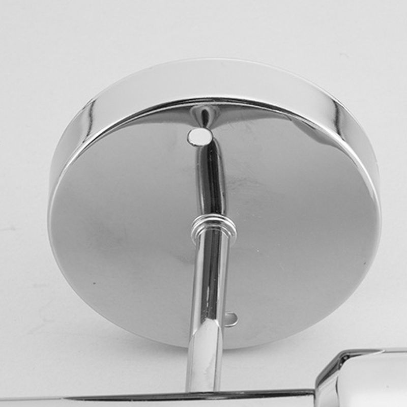Minimalism Wall Sconce Cylinder-Shade Wall Light Fixture with Glass for Bedroom