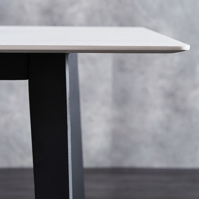 Modern Sintered Stone Dining Set White Multi Purpose Dining Table Furniture for Dining Room