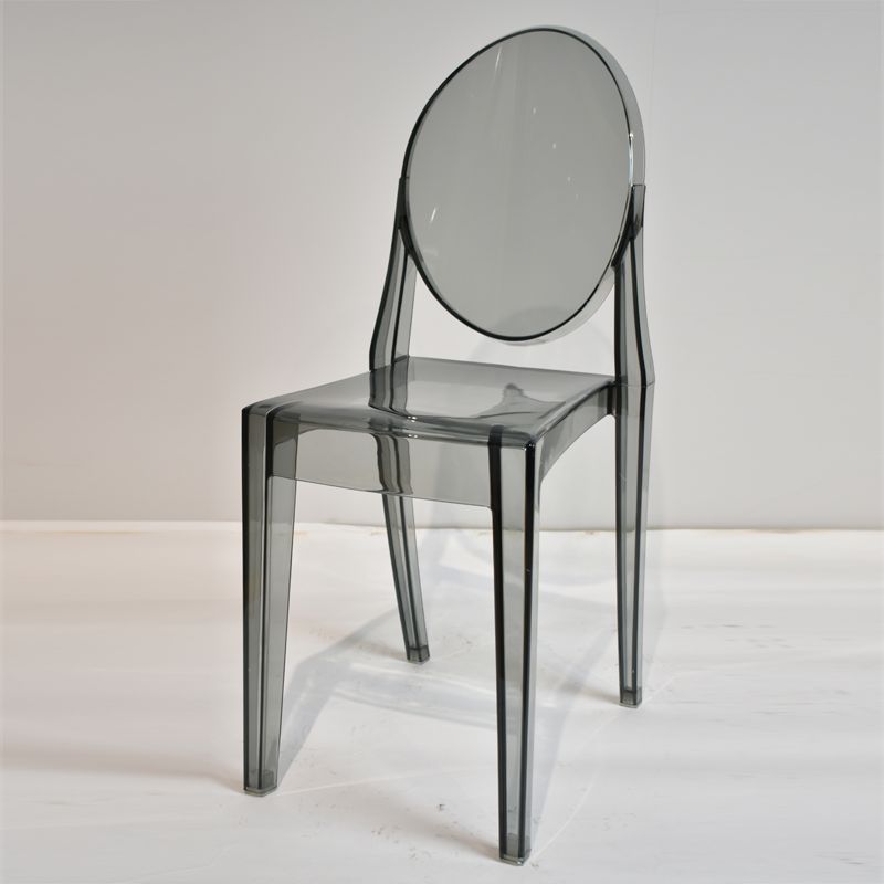 Plastic Chairs Modern Kitchen Side Chair of 13'' Wide Open Back Dining Side Chair