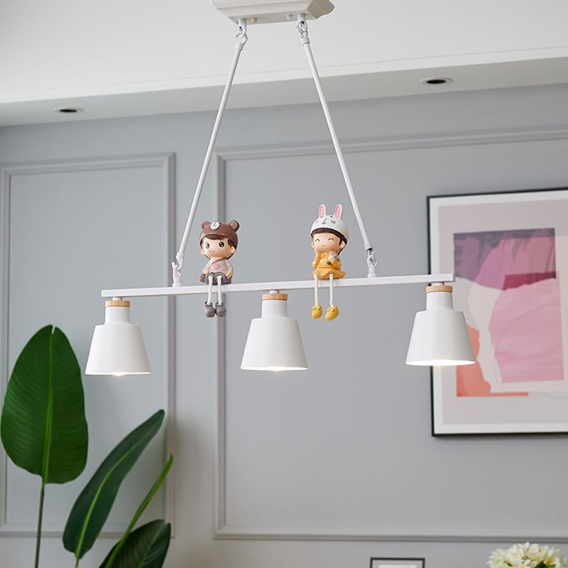 Lucile dell'isola isola a forma di cono in metallo MODERNO MODERNO STANTE INSLANA LUCE PER CAMERA PASSAGGIO