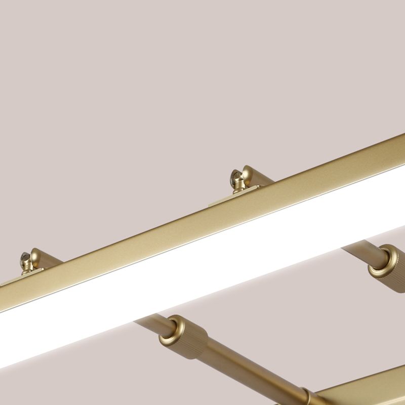 Stretchable Bathroom LED Vanity Wall Light Contemporary Linear Wall Sconce Lighting