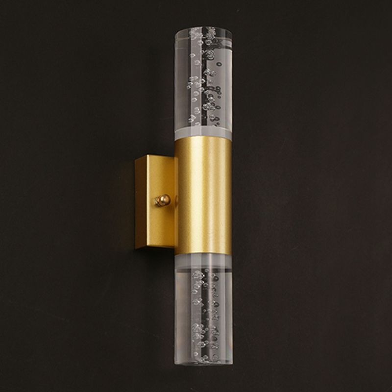 Kristallsäulenwandleuchten moderner Stil mit mehreren Lichtern Wandmontagelampen