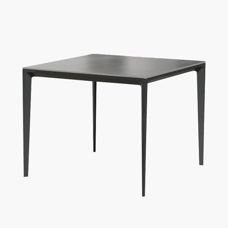 Boho Style Dining Set 1/5/7 Pieces Stone Dining Table Set for Outdoor