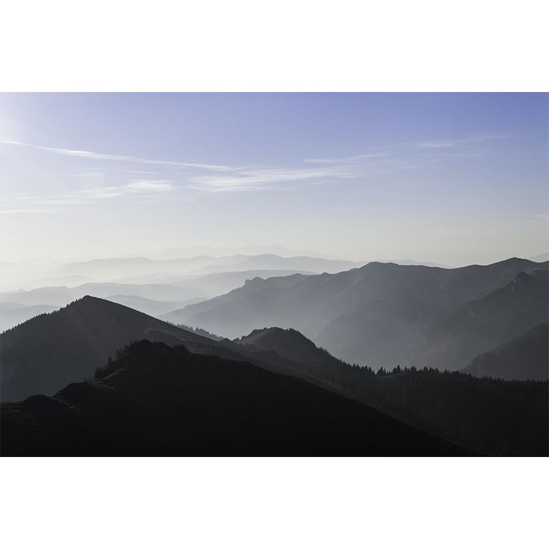 Photography Eco-friendly Mural Wallpaper Mountain Sitting Room Wall Mural