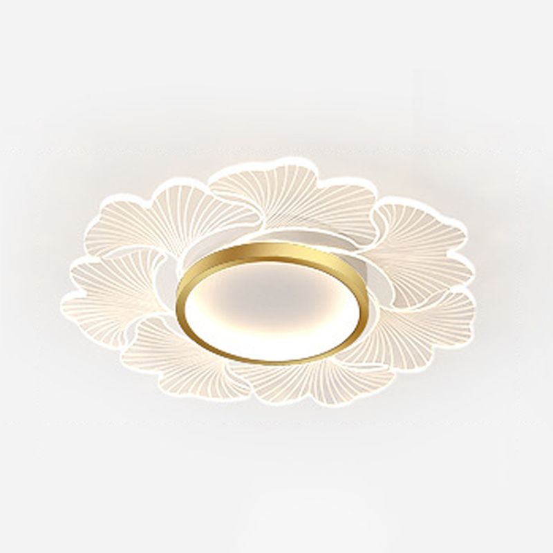 Plafonnier LED en forme de géométrie, Style Simple et moderne, en acrylique, pour salon