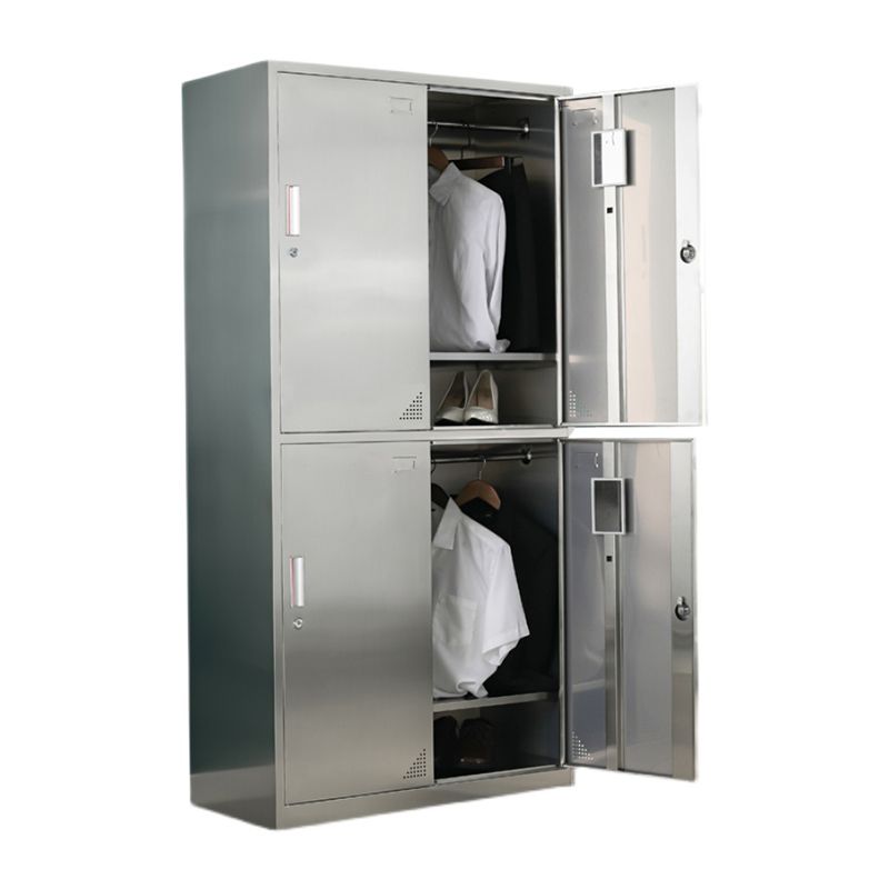 Metal Cabinet for Bathroom Contemporary Storage Cabinet with Hinged Door