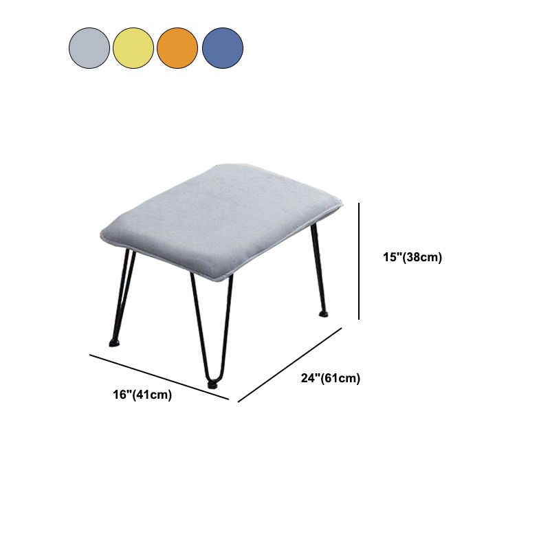 Contemporary Rocking Chair Cotton Upholstered Tufted Wing Chair Back Baby Rocking Chair