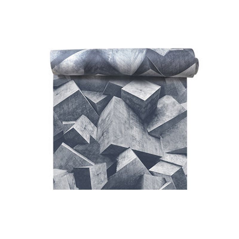 Modern Art 3D Print Cube Non-Pasted Wallpaper, 20.5-inch x 33-foot