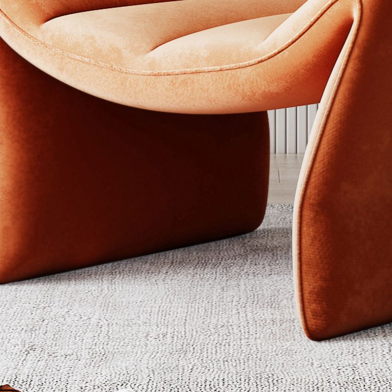 32.28"L x 33.86"W x 34.65"H Contemporary Sewn Pillow Back Parsons Chair