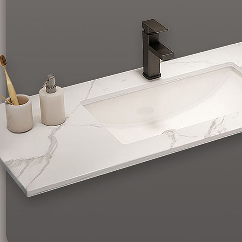 Modern Bathroom Sink Vanity Mirror Cabinet Vanity Cabinet with Storage Shelving