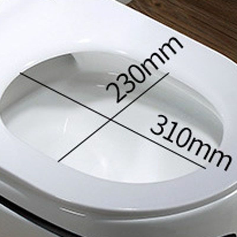 Simple Household Toilet Ceramic Siphon Jet Toilet with Pumping Mute Water-saving