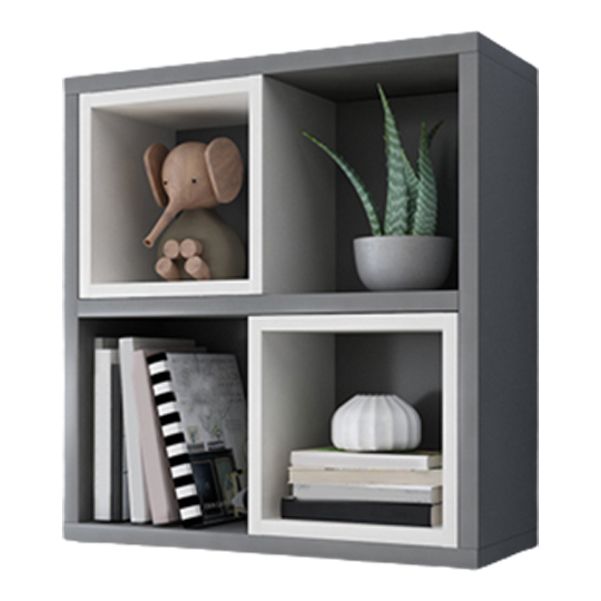 Modern Floating Bookshelf Wooden Wall Mounted Bookcase Shelves Included for Home