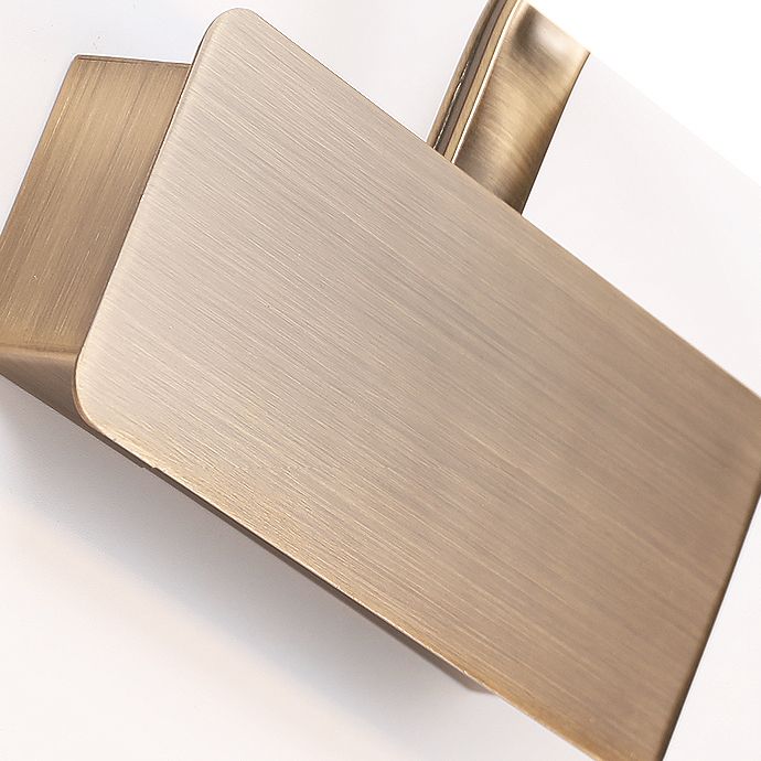 American Wall Light in Modern Minimalist Style Metal Linear Wall Light in Gold