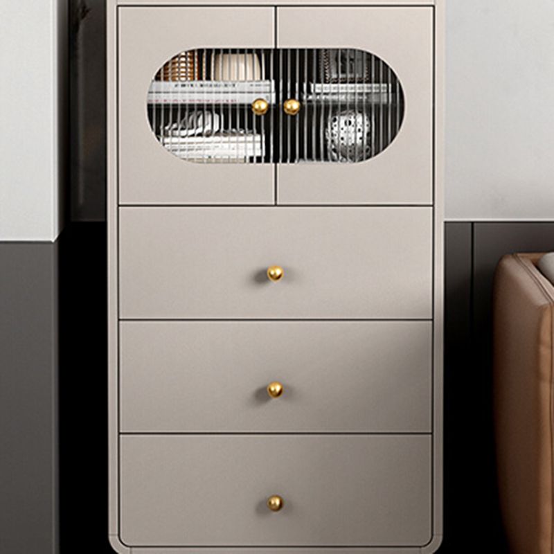 13.65-inch Width Glam Storage Chest Stone Storage Chest Dresser