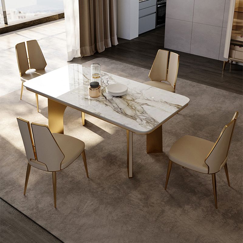 Dining Room Upholstered Chair Faux Leather Home Dining Chair