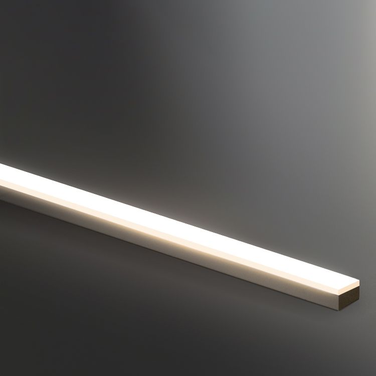 Modern lineair eiland plafondlicht metalen kroonluchter verlichtingsarmaturen met acrylschaduw