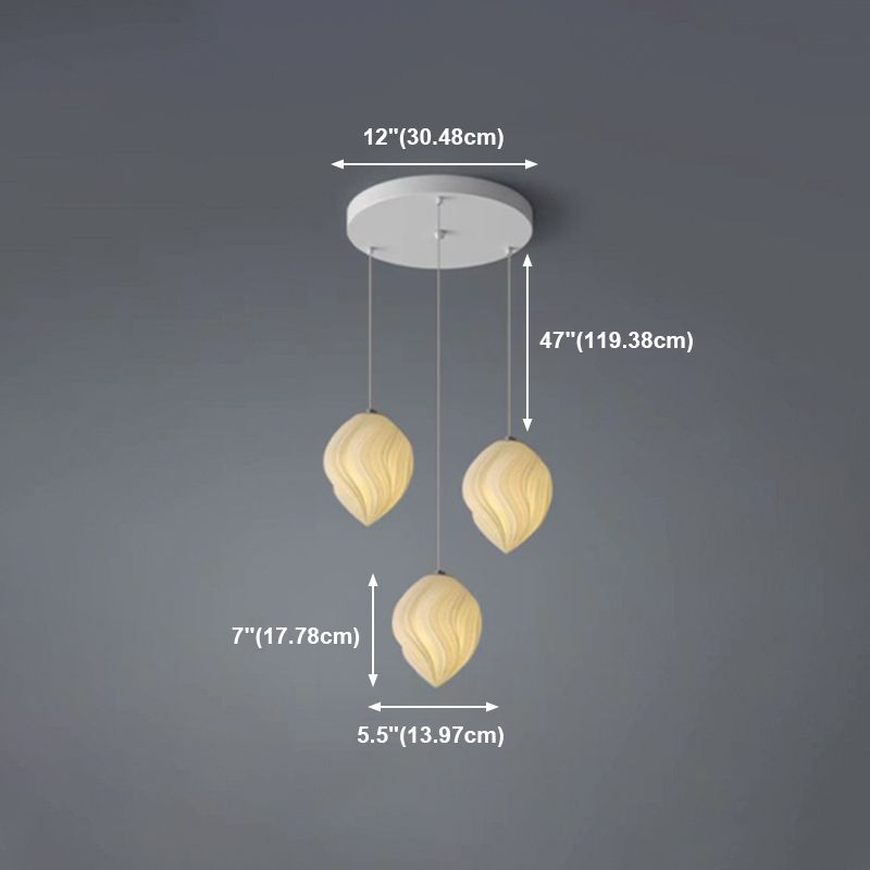 Hanging Light Fixture Nordic Style Hanging Pendant Light for Dining Room