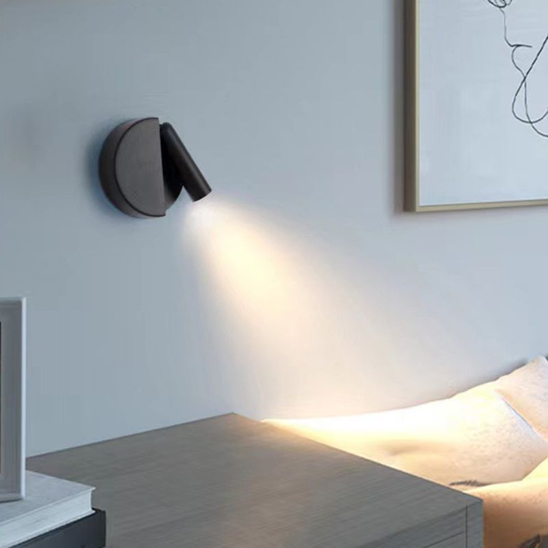 Simplicity Cylinder Sconce Lights Metal 1 Light Wall Sconces