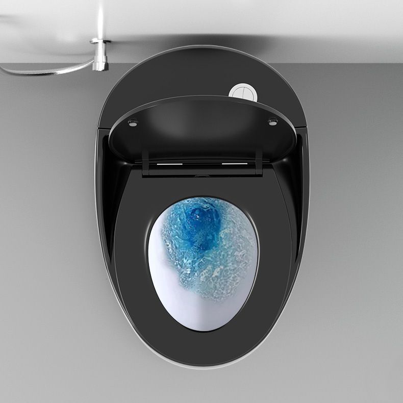 Modern Toilet Concealed Tank One-Piece Flush Toilet with Slow Close Seat