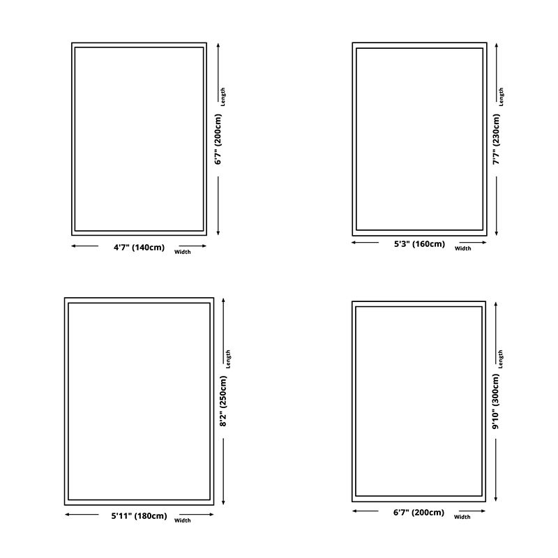 Geel modern tapijt abstract patroon polyester gebied tapijt antislip wasbaar tapijt voor woningdecoratie