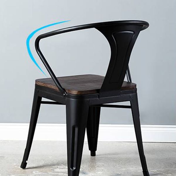 Industrial Solid Wood Furniture 1/4/5 Pcs Standard Height Dining Room Table Set