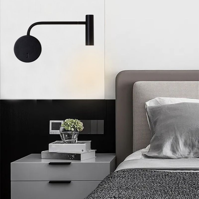 Luz de pared de lectura de aluminio moderna Luz LED LED LOW LIGHTIVE para dormitorio