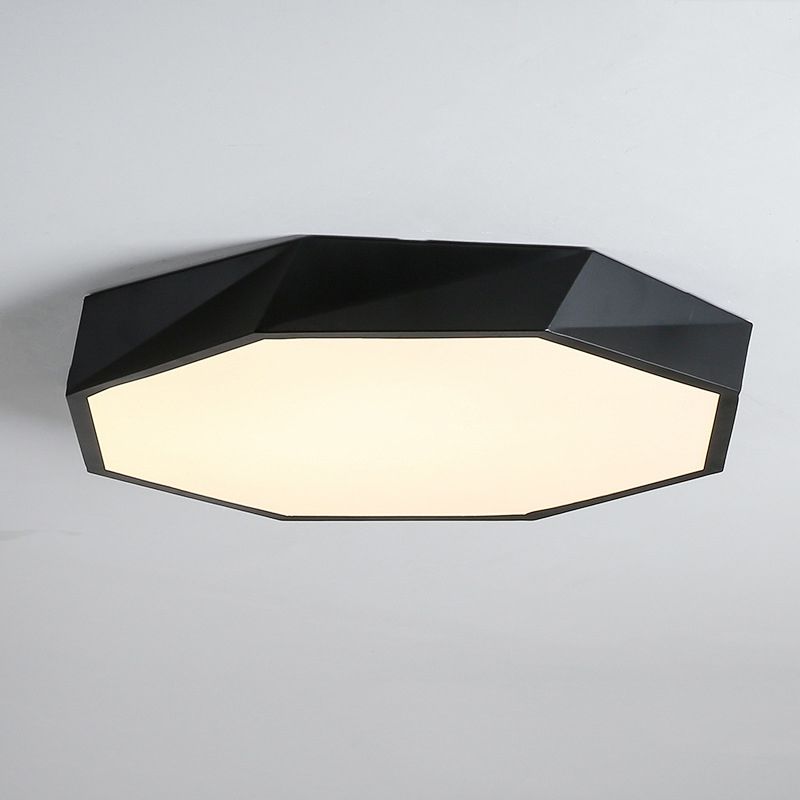 Modern Minimalist LED Ceiling Light Creative Geometric Flush Mount Ceiling Lamp