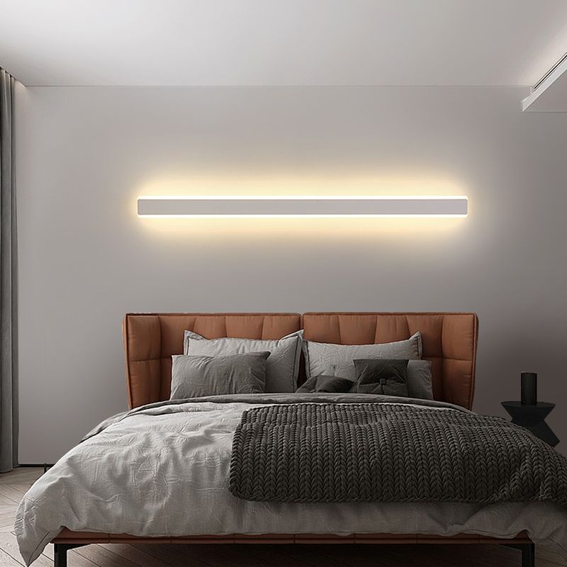 Wall Sconce Lighting Simple Style LED Metal Wall Mounted Light for Bedroom