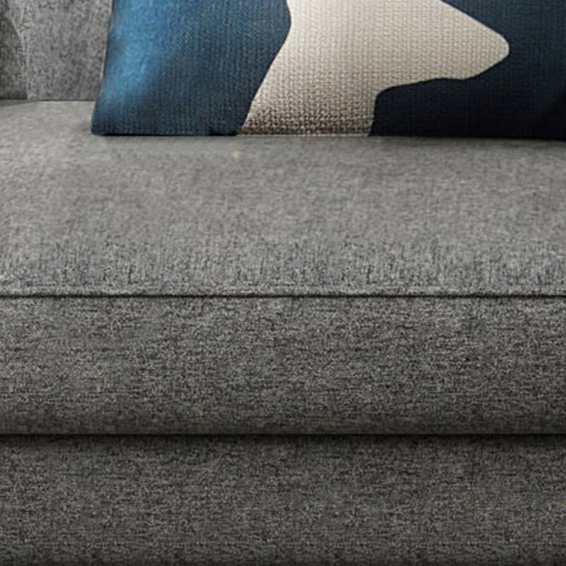 Removable Cushions,Adjustable Sectional Sofa, 67" Linen Sectional sofa