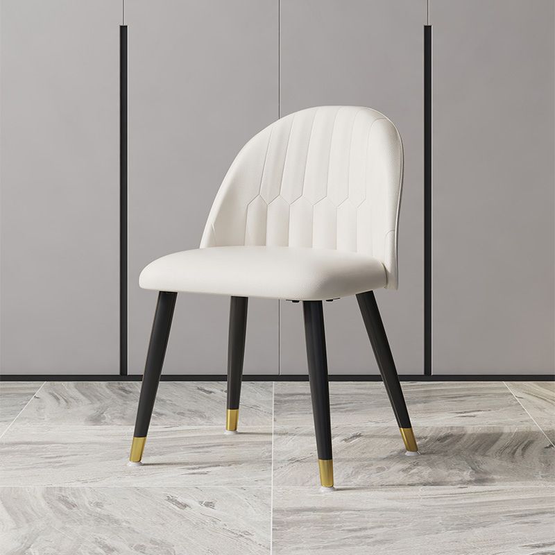 1/4/7 Pcs Metal Modern Dining Room Set with Round Table Dining Set