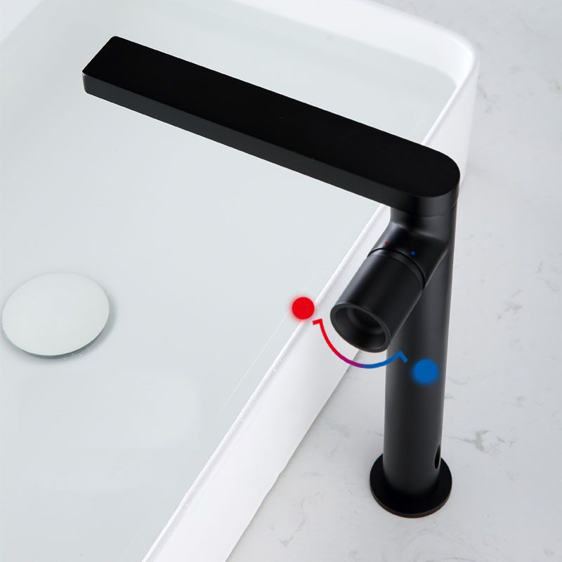 Modern Brass Bathroom Faucet Knob Handles Deck-mount Fixed Faucet