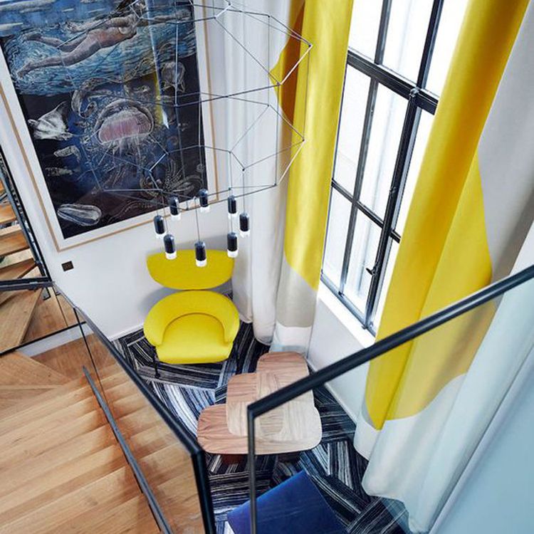 Black Metal 1 Light Pendant Light Nordic Modern Geometric Wire Cage Hanging Lamp for Restaurant