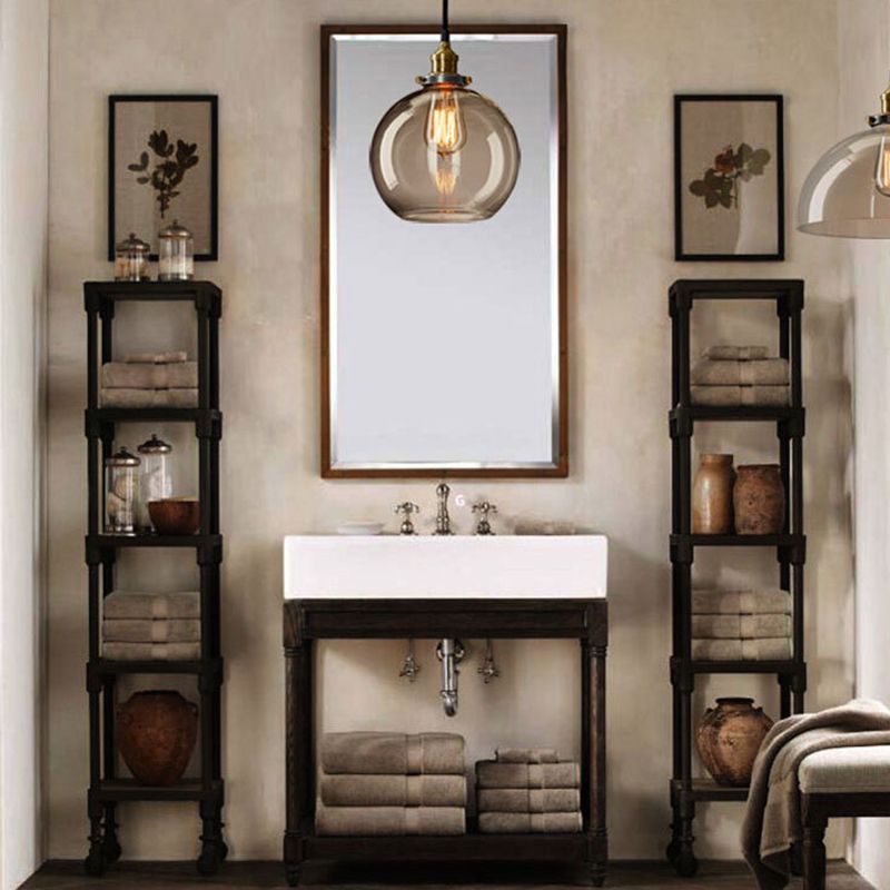 1 lumière suspendue au plafond suspension en verre contemporain suspension suspendue pour le restaurant