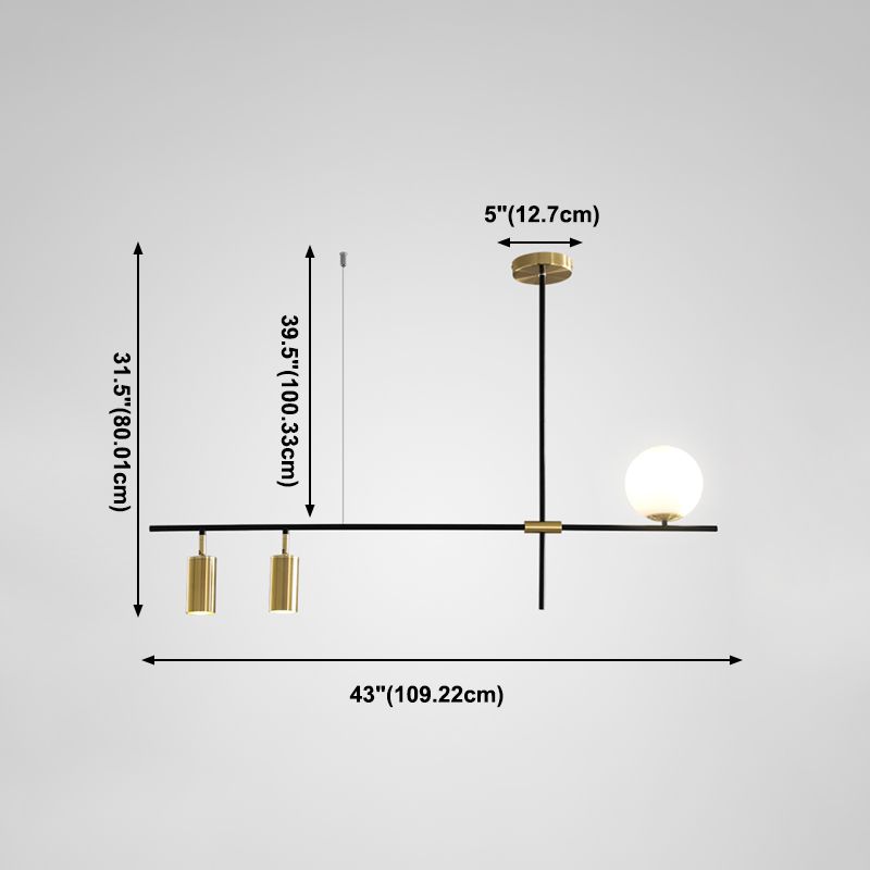 Modern Style Cylinder Hanging Pendant Lights Metal Ceiling Pendant Lights