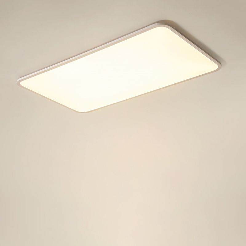 Flush rectangulaire Mount Light Flushmount Lighting Modern Flush Mount Light