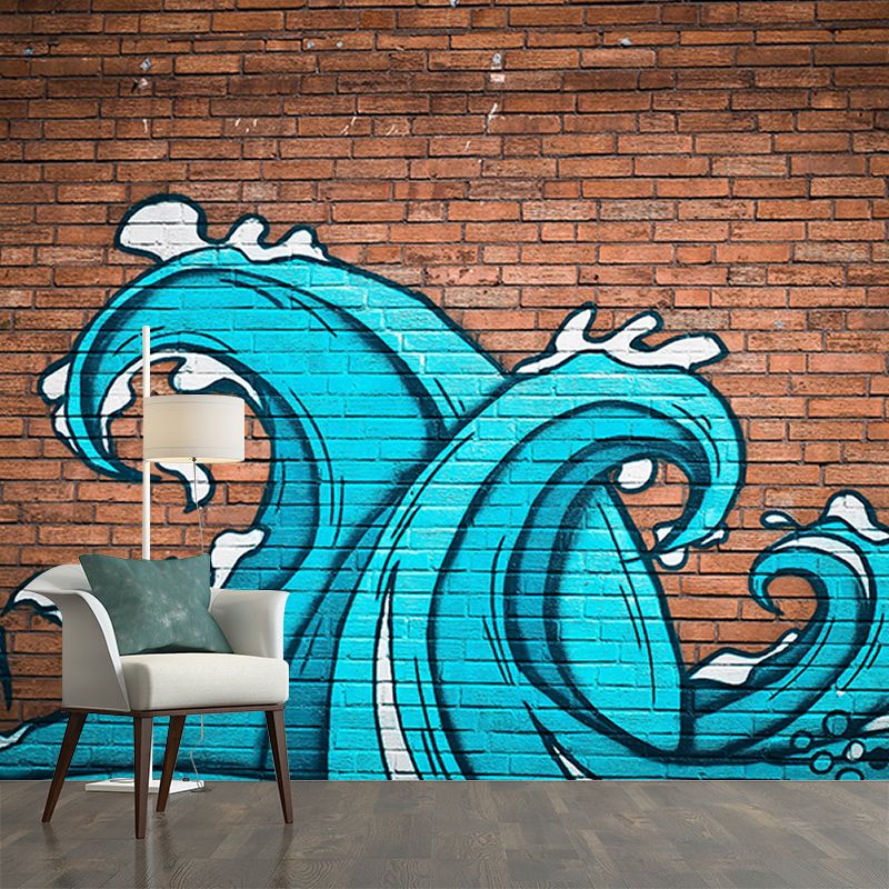 Illustration Wall Mural Classic Stain Resistant Art Wall Murals for Home