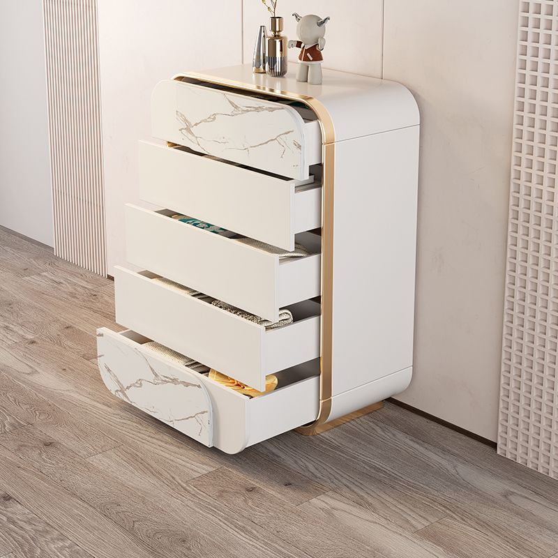 15.6-inch W Storage Chest Dresser Contemporary Solid Wood Dresser