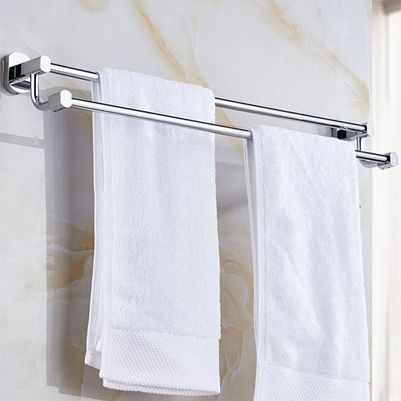 Modern Bath Hardware Set Stainless Steel Bath Shelf Towel Bar Bathroom Accessory Kit