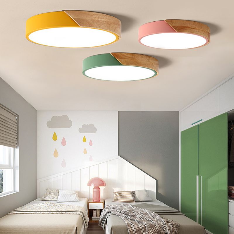 Éclairage encastré LED de style nordique moderne simple pour salon salle à manger