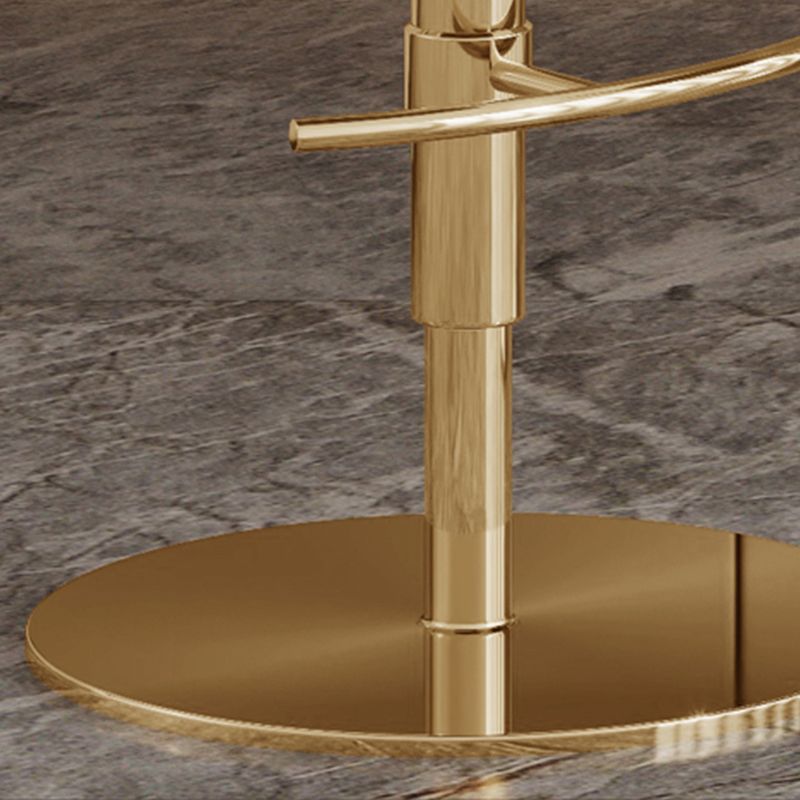 Glam Bar Stool Adjustable Height Counter Stool for Bristol with Swivel