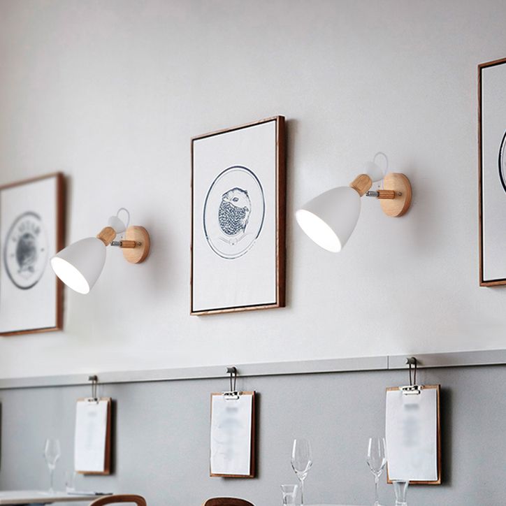 1 Light Wall Sconce Modern Style Metal Wall Lighting for Living Room