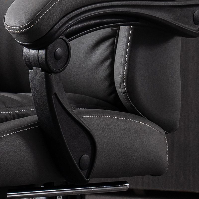 Modern Style Office Chair Upholstered Armrests Task Chair for Office