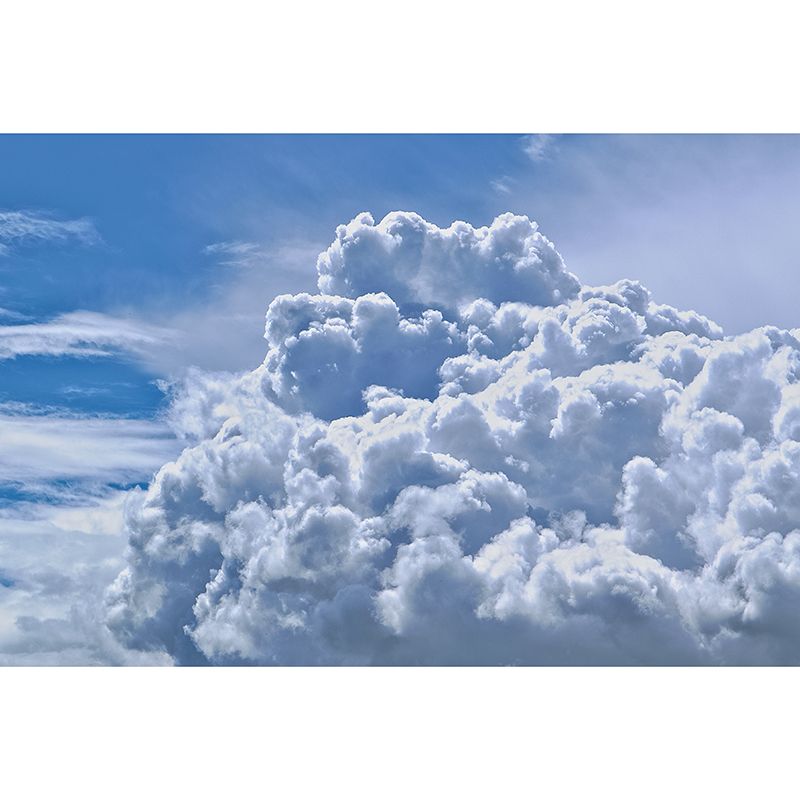 Sky Contemporary Wall Art Gepersonaliseerde Grootte Lichte Kleur Muurschildering Behang voor Eetkamer