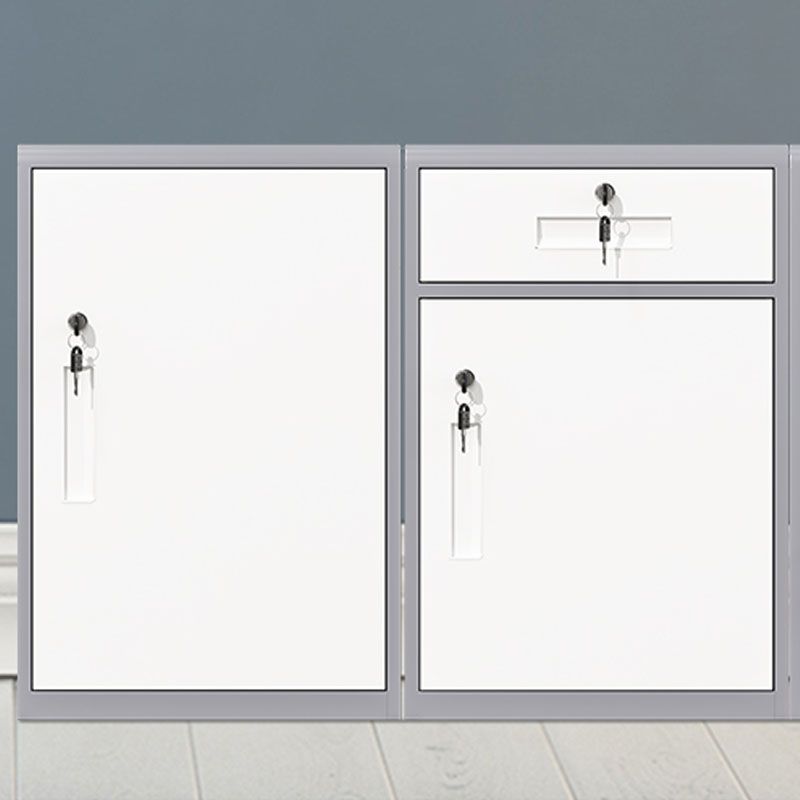 Classical File Cabinet Metal Vertical File Cabinet with Locking Drawers