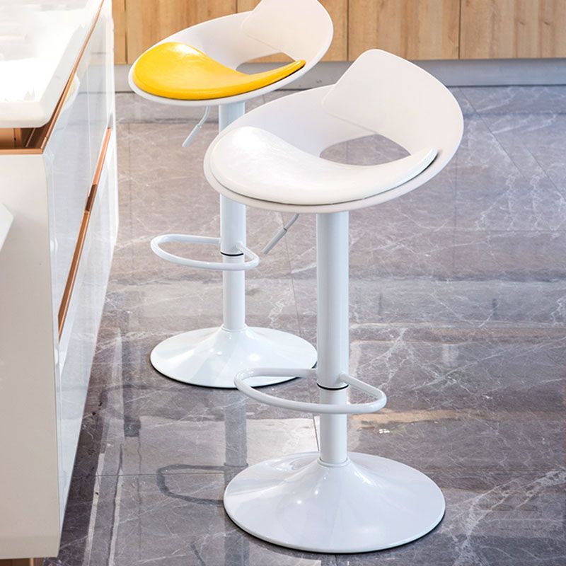 Taburete de bar con asientos de cuero de estilo nórdico, taburete de bar giratorio para interior