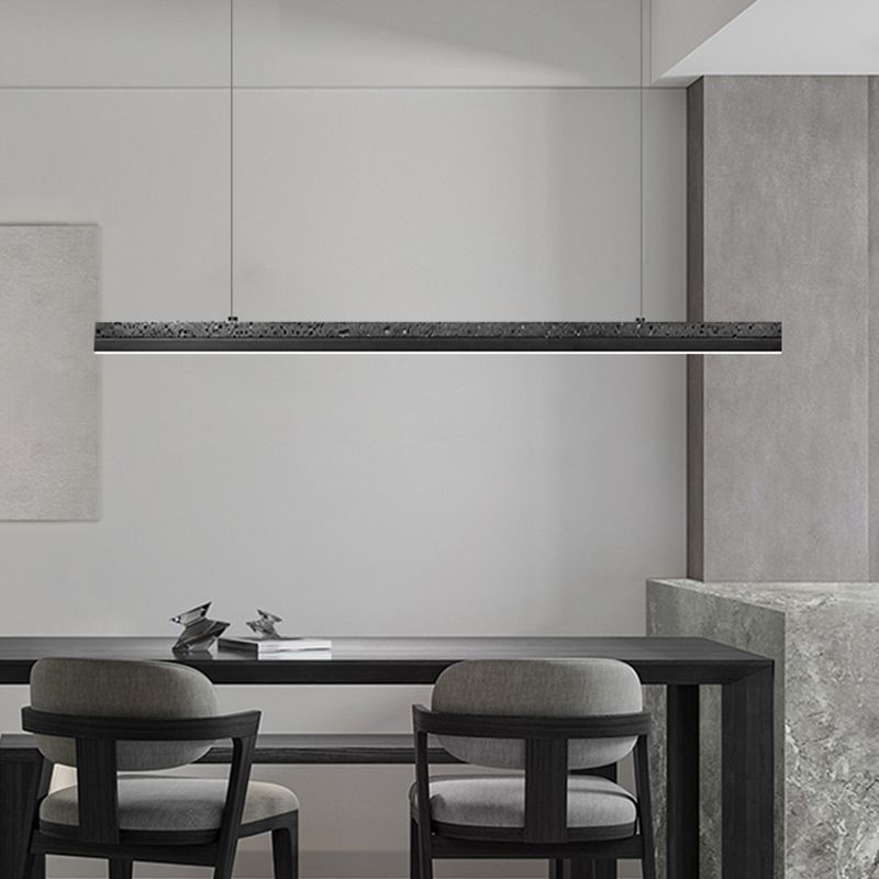Contemporary Pendant Lighting Fixtures Metal Black Island Lighting Ideas