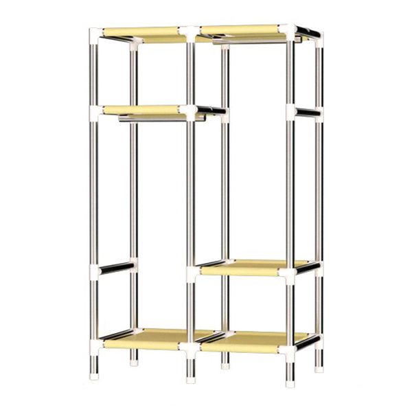 Hinged Wardrobe Closet with Legs Contemporary Wardrobe Armoire