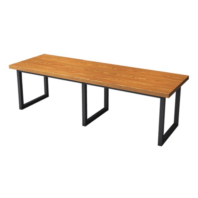 Mesa de comedor de estilo industrial, muebles para el hogar, comedor de madera maciza