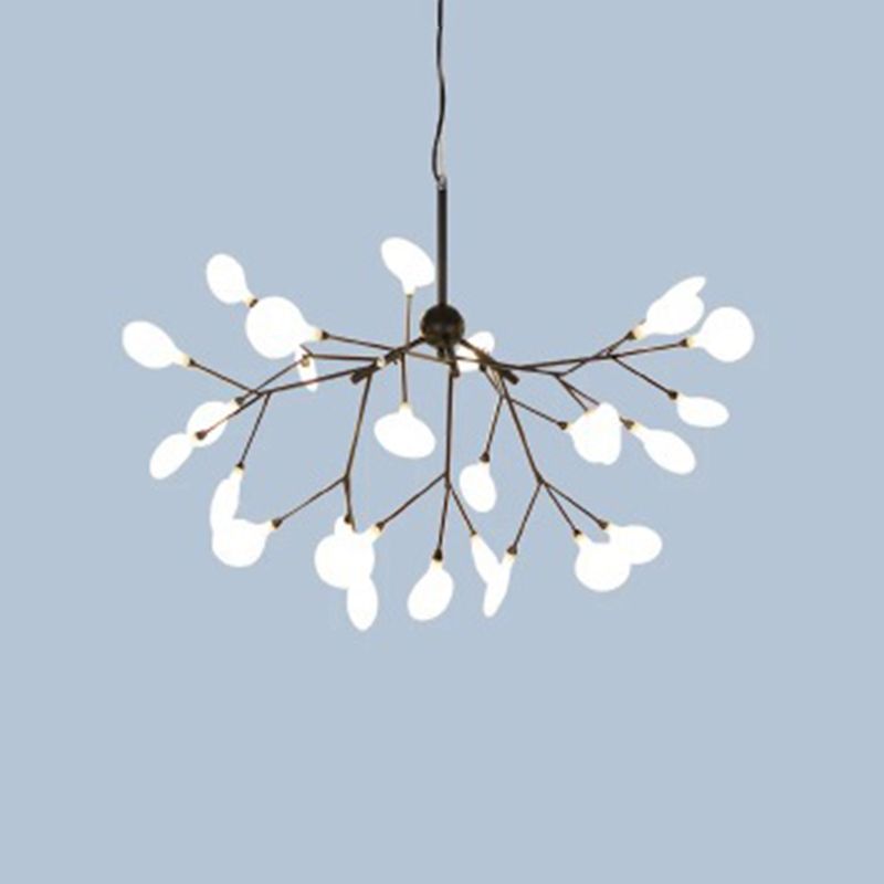 Metal Branches Ceiling Pendant Light Contemporary Style LED Suspended Lighting Fixture